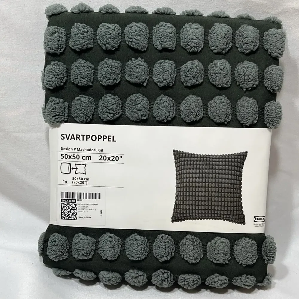 Ikea Svartpoppel Pillow Cushion Cover 20